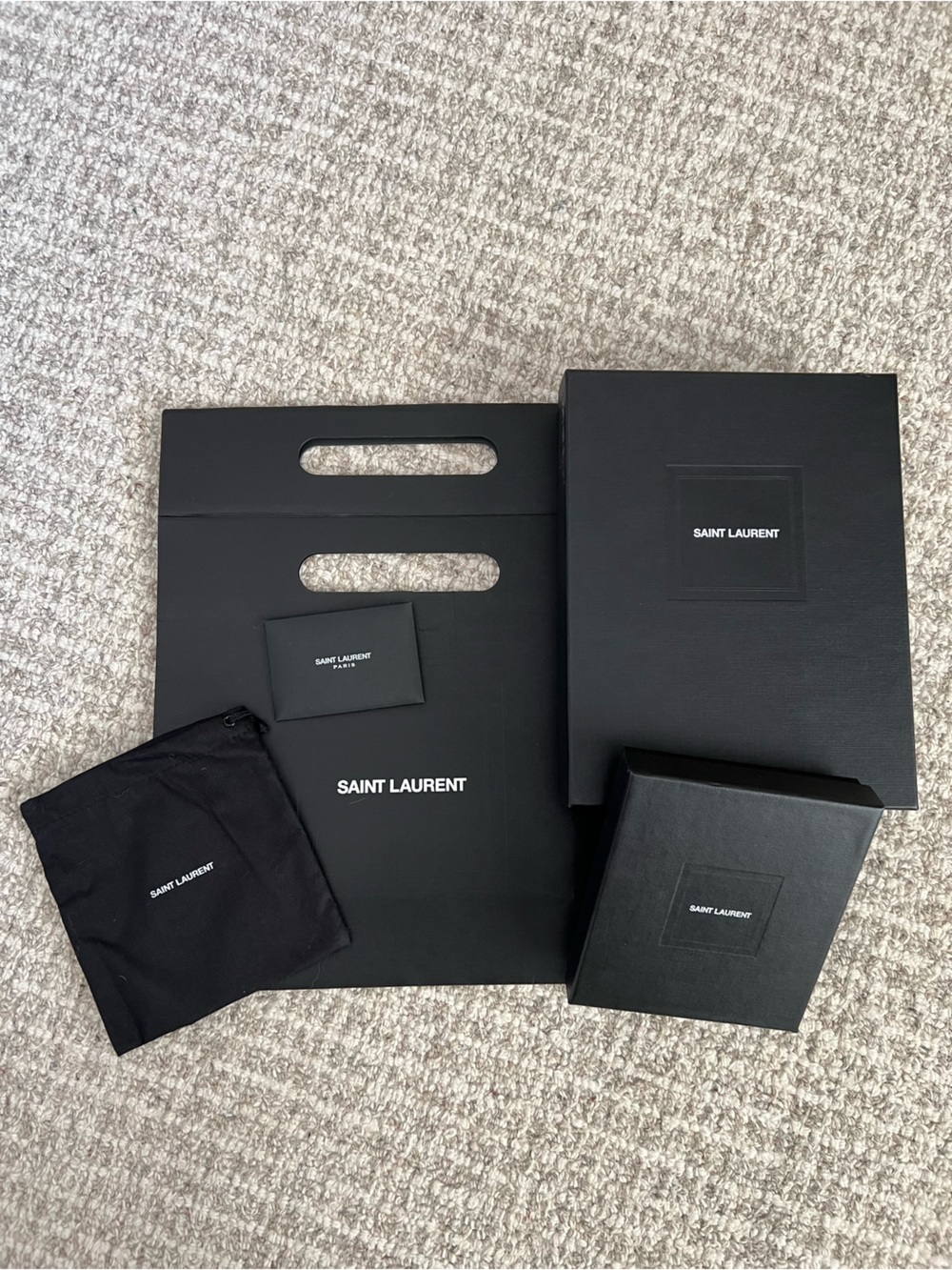 Saint Laurent Packaging Set Bundle